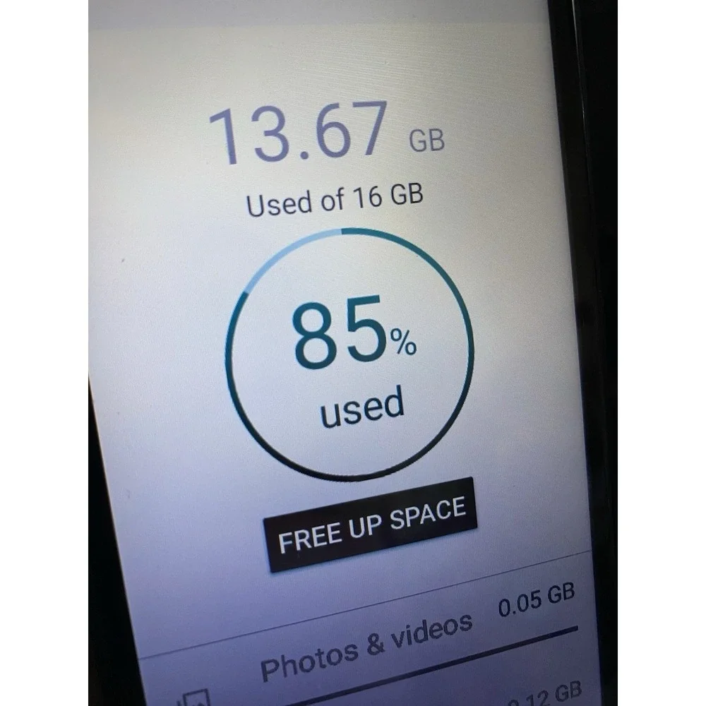 AT&T Android 16GB 4G LTE Smart Camera Phone Works A1